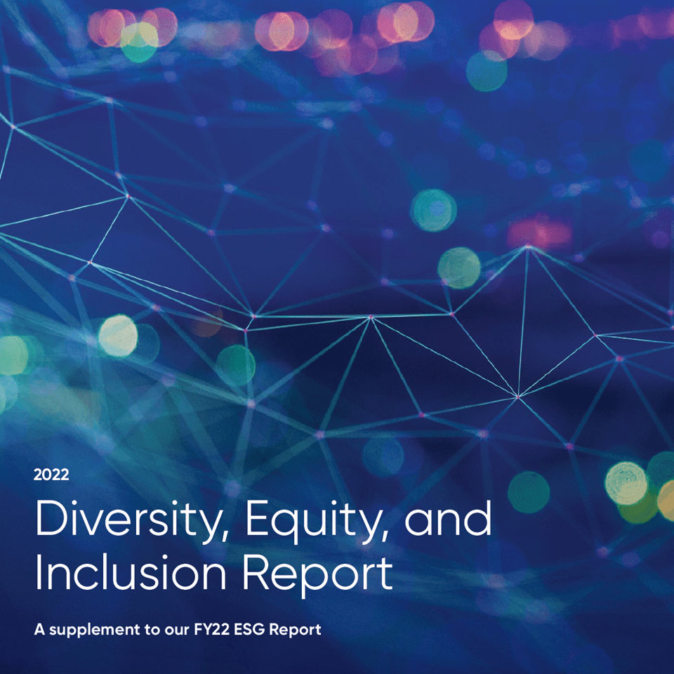 The cover of the FY22 AmerisourceBergen DEI Report